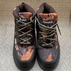 Deer Stags Thinsulate insulation Hunt Camouflage Women Boots Size 7M